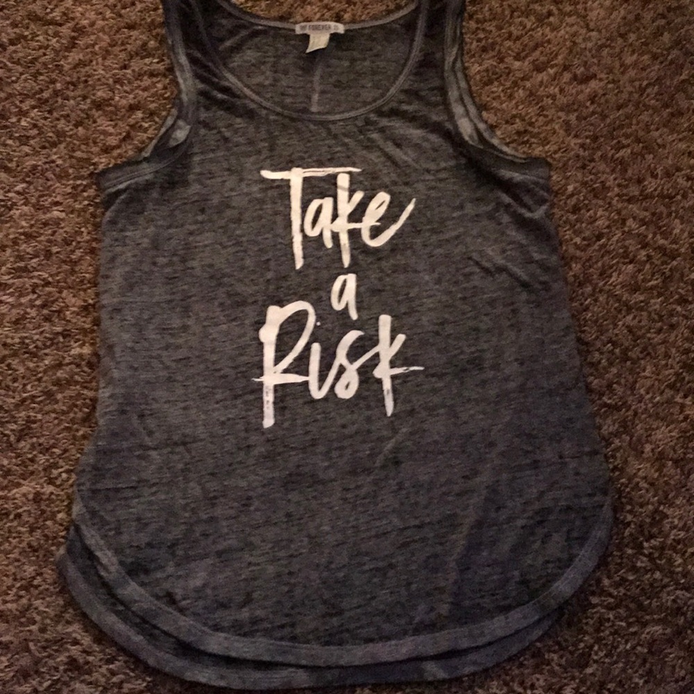 Side Split Design Tank Top